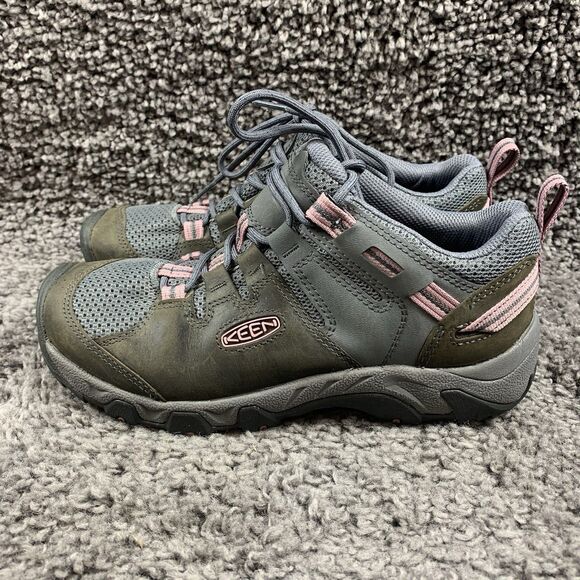 KEEN Women's Steens Vent Low Height Breathable Hike-Magenta/Nostalgic Rose Sz 9 - Picture 1 of 8
